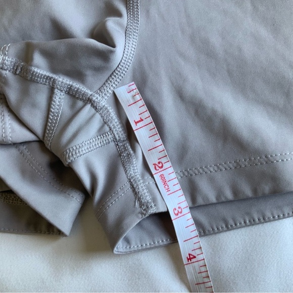 Nike Women's Gray and Pink Athletic Shorts - Picture 7 of 9